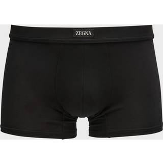 Ermenegildo Zegna Herren Trunk schwarz Viskose/Modal unifarben