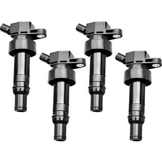 Ena Sæt med 4 Ignition Coil Packs L4 1.6L 2012 2013 2014 2015 2016 2017 Kompatibelt med Kia Rio Soul Hyundai Accent Veloster 1.6 spoler til UF652