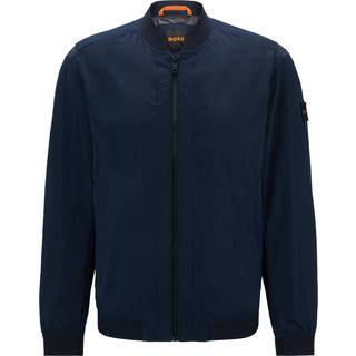BOSS Orange Herren Jacke blau unifarben