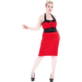 50er Jahre Bleistift Kleid XL