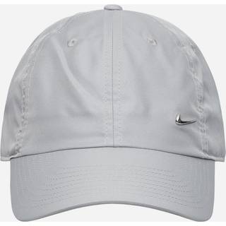 Ustruktureret Nike Dri-FIT Club-metal-Swoosh-kasket - grå - M/L