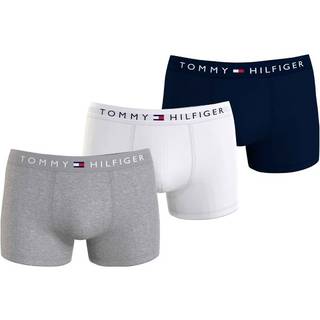 Tommy Hilfiger Herren Trunks blau,grau,weiß Baumwolle & Mix unifarben