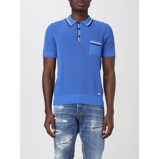 DSQUARED2 Knit Polo T Shirt Blue