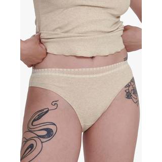 Sloggi 2-pak GO Ribbed Tai Briefs - Ivory-2 - X-Large