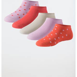 Schiesser 5-pak Women Sneaker Socks - Multi-colour-2 - Str 35/38