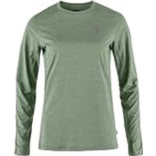 Fjällräven Women's Abisko Day Hike L/S Funktionsshirt Damer størrelse M farve grøn
