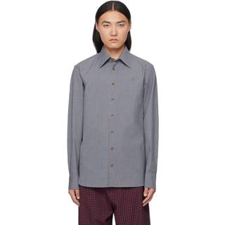 Vivienne Westwood Long Sleeved Shirt Navy