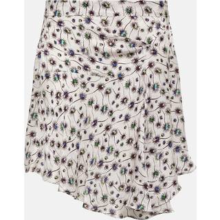 Isabel Marant Selena printed asymmetric miniskirt - multicoloured - XS