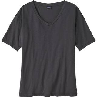 Patagonia Women's Short Sleeve Mainstay Top Ink Black, M