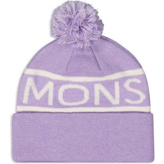 McCloud Pom Pom Merino Beanie Thistle/White (One Size)