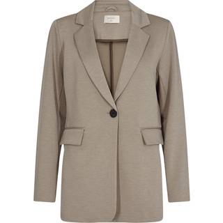 Freequent Blazer - FQNanni Klassisk Brun Grøn Str. XXL Freequent.dk