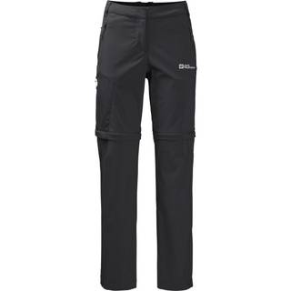 Jack Wolfskin Women's Glastal Zip Away Pants Black, 42