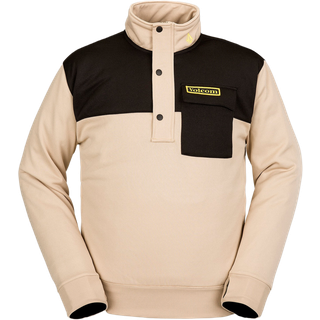 Volcom She 2 Pullover Fleece M KHAKIEST