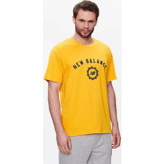 New Balance Herre Seasonal Graphic T-shirts Gul