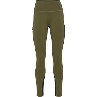 Kari Traa Women's Ane High Waist Tights Dark Olive Green, M