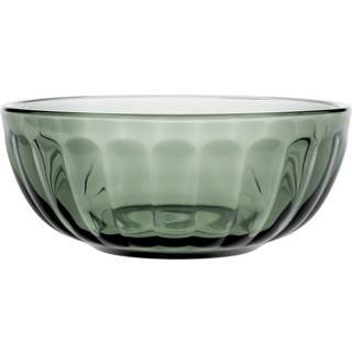 Iittala Raami Skål 36 Cl Fyrretræsgrøn - Serveringsskåle Glas Pine Green - 1070593