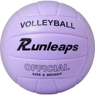 Runleaps Volleyball Vandt?t Indend?rs Udend?rs Volleyball til Beach Game Gym Training Officiel st?rrelse 5 (lilla)