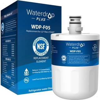 Waterdrop Plus 5231JA2002A NSF 401 & 53 K?leskab Vandfilter Reducer PFAS -udskiftning for LG? LT500P? ADQ72910911 ADQ72910901 Kenmore 9890 Gen11