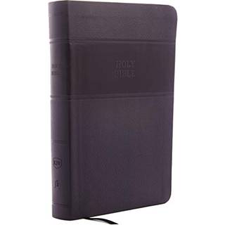 KJV Holy Bible: Personal Size Giant Print with 43,000 Cross References, Black Leathersoft, Red Letter, Comfort Print: King James Version