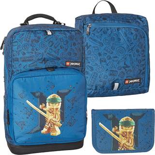 Lego Optimo Plus skoletaske (NINJAGO GOLD/BLUE (2214))