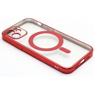 Mobiletui MagSafe Opladningsstøtte Rød iPhone 12