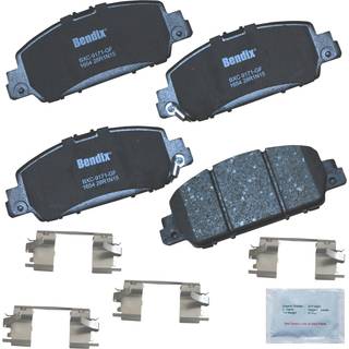 Bendix Priority1 CFC1654 Keramiske frontbremseklodser til Honda Accord 2022-2013 BR-V 2020-2018 HR-V 2022-2016