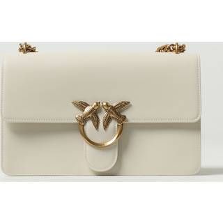 Pinko Love One Classic Skuldertaske elfenben