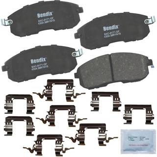 Bendix Priority1 CFC430A Keramiske frontbremseklodser til udvalgte modeller Infiniti G35 i30 Nissan 350Z Altima Juke Maxima Sentra Tiida