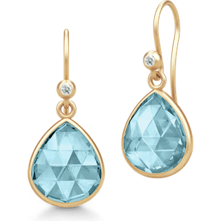 Lea Earrings Aqua Blue