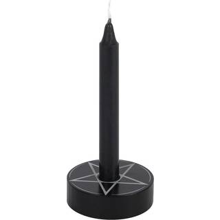 Flacher Pentagramm Kerzenhalter