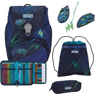 Scout Alpha Exklusiv Superflash City Lights Schulranzenset