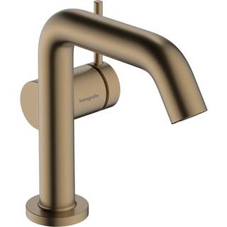 Hansgrohe Tecturis S håndvaskarmatur 110 Fine m/Push-open ventil i Børstet Bronze