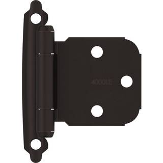 Amerock BPR7629ORB | Ansigtsramme kabinet h?ngsel | Variabel overlay Selvlukkende ansigt Mount | Olie gnidet bronze | K?kkenkabinet d?r h?ngsel |