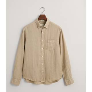 REG GMNT DYED LINEN SHIRT