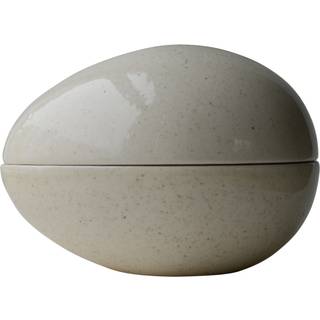 Dbkd Nest Beige Dot Decoration /Bowl Påskedekoration / Skål - Påskdekorationer Keramik Vanilje - 20231401VA
