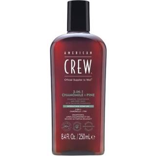 American Crew Hår, krop og ansigt Hårpleje og kropspleje 3-in-1 Ginger + Tea Shampoo, Conditioner and Body Wash 250 ml (420,00 kr / 1 l) - 250 ml