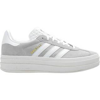 adidas Gazelle Bold - Women's - Grey White, 36 2/3