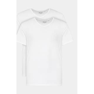 MUSTANG Herren T-Shirts weiß