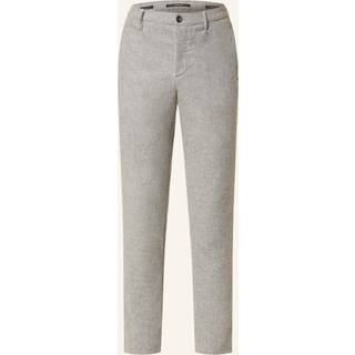 Alberto Herren Hose grau meliert Slim Fit
