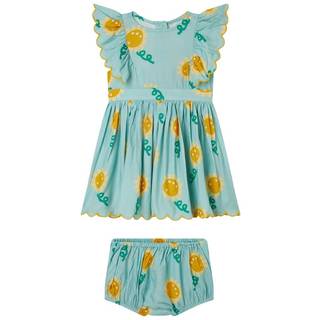Stella McCartney Kids Baby printed dress and bloomers set - multicoloured - M 18