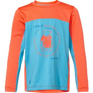 Vaude Kid's Solaro L/S T-Shirt II Funktionsshirt Børn størrelse 158/164 farve blå
