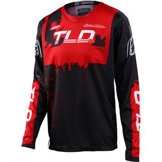 Troy Lee designer Offroad Motocross Dirt Bike ATV Motorcykel Powersports Racing Jersey Shirt til Youth GP (Astro Red/Black MD)