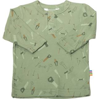 Joha Kid's A-Shape Blouse Longsleeve Børn størrelse 50 farve olivengrøn/grøn