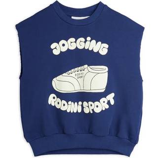 Mini Rodini Blue Jogging Sweat Tank