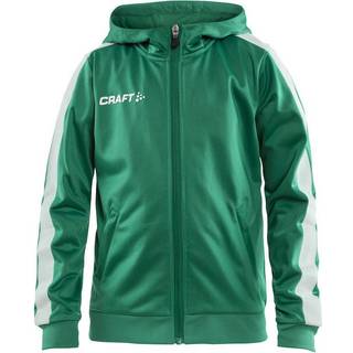 Craft - Pro Control Hood Jacket JR - Team Green/White 158/164