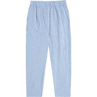 Liewood Birger checked seersucker pants - blue - Y 4