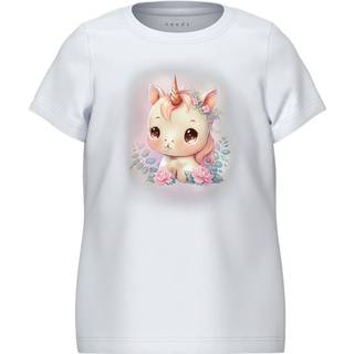NAME IT Enhjørning T-shirt Votea Bright White
