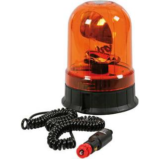 Halogen Rotorblink 12-24V - Motordrevet / Magnet & Sugekop - Gul Linse RH-2