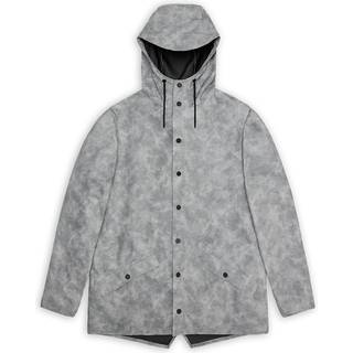 Rains Unisex Jacket Distressed Grey, XS