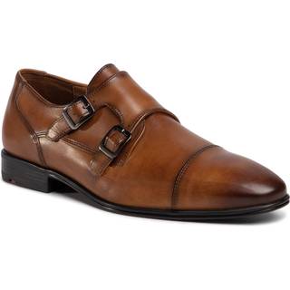 LLOYD Herren Monkstraps braun Glattleder